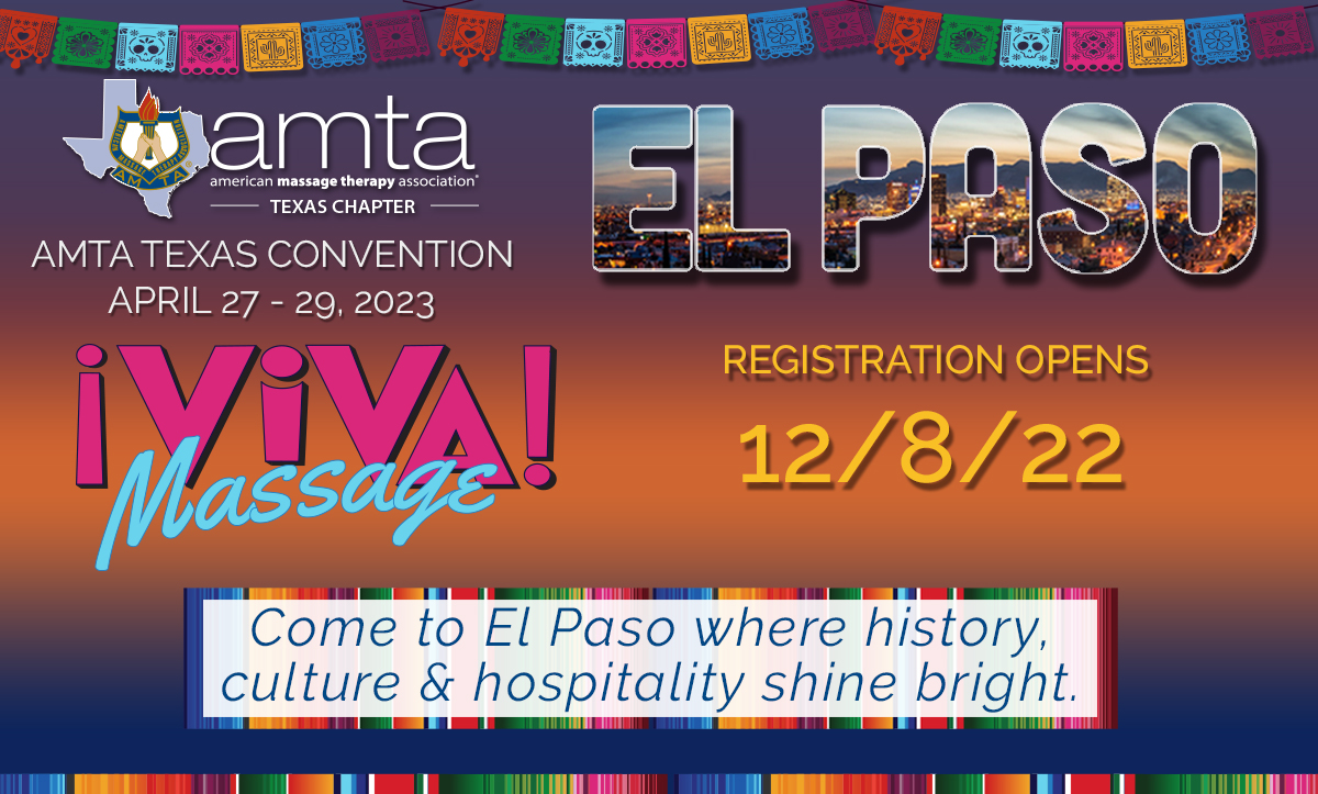 to the AMTA Texas Chapter AMTA Texas Chapter